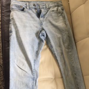 Levi’s signature blue jeans